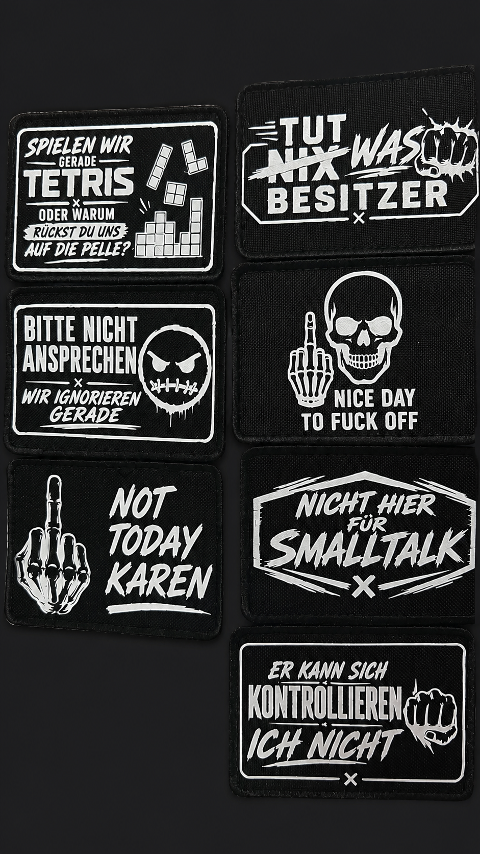Statement - Klettpatches